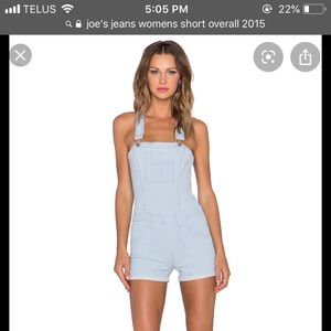 Joe’s Jeans Overalls 2015